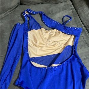 Nice blue contemporary costume